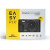 Opakowanie aparatu cyfrowego z widocznym logo "EASYPIX" oraz modelem "POWERPRO VX7230 COMPACT". Na opakowaniu znajdują się informacje: "72MP Photo", "4K Video", "MIC-in Port", "WiFi Function", "10x Optical Zoom", "4x Digital Zoom".