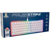Pudełko przedstawia klawiaturę mechaniczną z podświetleniem RGB, z logo "froggiex" oraz napisem "POLAR STRIKE MECHANICAL GAMING KEYBOARD". Na opakowaniu znajdują się informacje: "OUTEMU RED Switches", "N-Key Rollover", "60% keyboard size", "Full Anti-Ghos