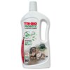 Biała butelka z płynem do mycia podłóg TRI-BIO Probiotic Pet Friendly 840 ml, z widocznym napisem "TRI-BIO PROBIOTIC FLOOR BIO CLEANER" oraz grafiką przedstawiającą psa i kota. Na etykiecie znajdują się również napisy: "MICROSCOPIC CLEAN UP TO 3 DAYS", "S