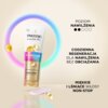 Na zdjęciu znajduje się odżywka "PANTENE Pro-V Hydration Recharge 275 ml" z napisem "ACTIVE Nutri-Plex" oraz kolorowym tłem. Obok produktu widnieją napisy: "POZIOM NAWILŻENIA", "CODZIENNA REGENERACJA DLA NAWILŻENIA BEZ OBCIĄŻANIA" i "MIĘKKIE I LŚNIĄCE WŁO