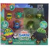 Opakowanie zestawu figurek "Piñata Smashlings" zawiera osiem kolorowych figurek, z czego dwie są ukryte, oraz napisy: "2 Hidden Figures Inside", "Includes: Rare & Epic Figures", "8 Pack", "Series 1", a także kod QR z napisem "Scan to Play the Game". Na do