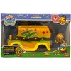 Opakowanie zestawu figurek "Pinata SmashLings Yum Truck" zawiera żółto-brązowy foodtruck z napisem "Yum Yum" oraz jedną figurkę postaci. Na opakowaniu widnieje informacja: "INCLUDES 4 SMASHLINGS x2 BUBBLE GUMS x1 EPIC x1 RARE" oraz "DLC CODE INCLUDED".