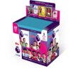 Pudełko z kartami kolekcjonerskimi "Premier League Premium Trading Cards" z logo Topps i Premier League 2026, zawiera 10 kart na paczkę oraz informację o 3 lub więcej specjalnych kartach w każdej paczce. Na górze widnieje napis "STACKED WITH MORE AUTOGRAP