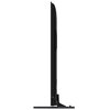 Telewizor HISENSE 85U78Q 85" MINILED 4K 144Hz VRR VIDAA Dolby Vision Dolby Atmos HDMI 2.1 widoczny z profilu, ukazujący smukłą konstrukcję i podstawę. Urządzenie ma nowoczesny design z cienką ramką i eleganckim wykończeniem.
