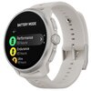 Szary smartwatch z okrągłym wyświetlaczem pokazuje tryby baterii: "Performance 55 hours", "Endurance 65 hours", "Ultra 90 hours". Na obudowie widoczne jest logo "SUUNTO".