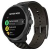 Czarny smartwatch z okrągłym wyświetlaczem pokazuje tryby baterii: "Performance 55 hours", "Endurance 65 hours", "Ultra 90 hours". Na obudowie widoczne jest logo "SUUNTO".