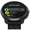 Czarny smartwatch z wyświetlaczem pokazującym tryby baterii: "Performance 55 hours", "Endurance 65 hours", "Ultra 90 hours". Na obudowie widoczne jest logo "SUUNTO".