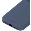Niebieskie silikonowe etui na telefon z widocznym napisem "holdit" w dolnej części. Etui posiada otwory na głośniki i port ładowania.