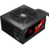Czarny zasilacz komputerowy z widocznym logo smoka na górnej kratce wentylacyjnej. Na boku znajduje się napis "REDRAGON", oznaczenie "80 PLUS GOLD" oraz "850W ATX3.1".
