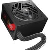 Czarny zasilacz komputerowy z widocznym wentylatorem na górze i logo smoka na kratce. Na boku urządzenia znajduje się napis: "650W GUARD ATX 3.1" oraz oznaczenie "80 Plus Bronze".