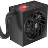 Czarny zasilacz komputerowy z widocznym wentylatorem i logo smoka na kratce ochronnej. Na górnej części obudowy znajduje się napis "550W Guard Series" oraz logo producenta.