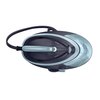 Zdjęcie przedstawia generator pary marki Philips z serii PerfectCare 7000, model PSG7200/20, widziany z góry. Urządzenie ma ciemną obudowę z jasnoniebieskimi akcentami i widocznym uchwytem, na którym znajduje się napis "PHILIPS".