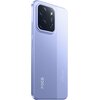 Fioletowy smartfon z widocznym logo "POCO" oraz podpisem na obudowie, posiada podwójny aparat z napisem "50MP AI CAM". Obudowa ma gładkie wykończenie i zaokrąglone krawędzie.