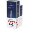 Opakowanie produktu z napisem "GARETT BEAUTY Beauty Curly Automatic curling iron" oraz grafiką lokówki. Na dole widnieje informacja "1+1 za 1zł Kup Curly, a Glow Eye otrzymasz za 1zł" z ilustracją masażera do oczu i czerwonym motywem wstążki.