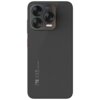 Tył szarego smartfona z trzema obiektywami aparatu i napisem "50MP AI Camera" w lewym górnym rogu. Na dole widoczne są oznaczenia "ZTE", "CE" oraz "Model: ZTE 7538".