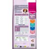 Opakowanie karmy dla psa EUKANUBA Puppy Small and Medium Breed Jagnięcina 12 kg zawiera szczegółowe informacje o składzie i zaleceniach żywieniowych, w tym tabelę dawkowania dla szczeniąt w wieku 1-12 miesięcy. Na opakowaniu widoczny jest również wizerune