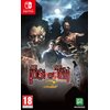 Okładka gry "The House Of The Dead 2: Remake" na konsolę Nintendo Switch przedstawia postacie zombie oraz dwóch mężczyzn w garniturach na tle księżyca i ciemnego nieba. Widoczne są logotypy Nintendo Switch, PEGI 18 oraz Microids.