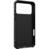 Czarne etui z włókna węglowego o strukturze plastra miodu, przeznaczone do telefonu Apple iPhone 17 Pro Max, z widocznym napisem "PATENTS PENDING" na dole. Etui posiada wycięcia na przyciski i porty oraz wzmocnione krawędzie.