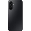 Czarny smartfon z trzema pionowo ułożonymi aparatami i lampą błyskową na tylnej obudowie. Na dole widoczne jest logo "SAMSUNG".