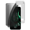 Na zdjęciu znajduje się szkło prywatyzujące 3MK Hardy Privzone do Samsung Galaxy S24 Plus/S25 Plus, z widocznym logo 3MK na dole. Na ekranie telefonu widnieje napis: "DEDICATED TO: Samsung Galaxy S24 Plus/S25 Plus".