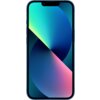 Smartfon z wyświetlaczem wypełniającym niemal całą przednią powierzchnię, z widocznym wcięciem u góry ekranu. Na ekranie wyświetlany jest abstrakcyjny wzór w odcieniach niebieskiego, zielonego i różowego.