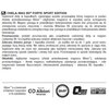 Suplement diety "CHELA-MAG B6® FORTE SPORT EDITION" w kapsułkach, zawierający magnez w formie chelatu aminokwasowego Albion™, wzbogacony witaminą B6, wspomaga funkcjonowanie mięśni i układu nerwowego. Na dole widoczne są logotypy: "Albion™", "GMP", "Q.I.S