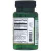 Zielona butelka z czarną zakrętką zawiera etykietę z napisem "Supplement Facts" oraz informacjami o składzie, w tym "Lactobacillus gasseri 15 mg* (3 Billion CFU†)". Na etykiecie widnieje również kod kreskowy, data przydatności "Best By 10/23" oraz logo "S