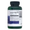 Zielona butelka suplementu diety z białą etykietą, na której znajduje się tabela z informacjami o zawartości magnezu: 400 mg (107% referencyjnej wartości spożycia) w tym z tlenku magnezu 390 mg, z soli magnezowych kwasu cytrynowego 6 mg, z L-askorbinianu 