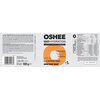 Opakowanie produktu "Izotonik OSHEE ISO Hydration Powder Pomarańczowy (550 g)" z dużym pomarańczowym numerem 9 na środku, zawiera informacje o składnikach, takich jak 5 elektrolitów i 9 witamin, oraz teksty w języku polskim i angielskim. Widoczne są także