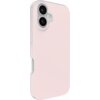 Różowe etui na telefon z dwoma wycięciami na aparaty i miejscem na lampę błyskową, z widocznym logo "ZAGG" na powierzchni. Etui ma teksturowane boki dla lepszego chwytu.