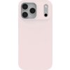Różowe etui na telefon z trzema okrągłymi otworami na aparaty oraz dodatkowymi otworami na lampę błyskową i mikrofon. Etui ma gładką powierzchnię i jest przeznaczone do modelu telefonu z dużym modułem aparatu.