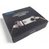 Czarne pudełko z napisem "TELESIN for mate70 Pro/Pro+ FunShot MasterGrip" oraz chińskimi znakami, przedstawia zdjęcie dwóch rąk trzymających akcesoria do filmowania. Na boku pudełka widoczny jest napis "TELESIN".