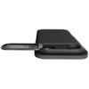 Czarne etui na telefon z otwartą osłoną na aparat, na której widnieje napis "Optik Armor MagSafe" oraz logo producenta. Etui ma gładką powierzchnię i wycięcia na obiektywy aparatu.