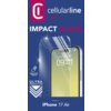 Opakowanie szkła hartowanego CELLULARLINE Impact Glass do Apple iPhone 17 Air, z widocznym logo producenta i napisem "IMPACT GLASS" oraz grafiką przedstawiającą telefon z nałożonym szkłem ochronnym. Dodatkowe informacje to "REACTIVE TOUCH", "ULTRA PROTECT