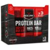Opakowanie produktu "Jack Link's Protein Bar" zawiera trzy batony, z informacjami: "100% Beef", "32% Protein", "65 kcal per bar" oraz "Original". Na opakowaniu widoczne jest logo Jack Link's i napis "x3 Bars".