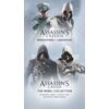 Na zdjęciu widoczna jest okładka gry "Assassin’s Creed Compilation (Rebel Collection + AC3) Gra INTENDO SWITCH" z postaciami z serii Assassin's Creed. Tekst na okładce to: "Assassin's Creed III Remastered + Liberation" oraz "Assassin's Creed The Rebel Col