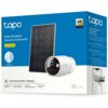 Opakowanie produktu "Kamera TP-LINK Tapo C460 Kit Zewnętrzna, Wi-Fi" przedstawia kamerę i panel solarny, z tekstem "Solar-Powered Security Camera Kit" oraz "Continuous Solar Charging". Widoczne są również oznaczenia "4K Ultra HD Live View" i logo "tp-link