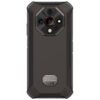 Tył smartfona z teksturowaną powierzchnią i wieloma obiektywami aparatu w centralnej części. Widoczny napis: "Designed & Manufactured by ulefone CE X1".