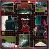Plansza do gry "Cluedo Stranger Things" z centralnym obrazem przedstawiającym postać z serialu oraz napisem "Cluedo Odkryj, kto popełnił zbrodnię Stranger Things". Wokół znajdują się zdjęcia miejsc z serialu, takie jak "Liceum w Hawkins", "Dom Creelów", "