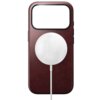 Etui NOMAD Modern Leather Horween do Apple iPhone 17 Pro Bordowy Kompatybilność Apple iPhone 17 Pro