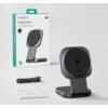 Pudełko z napisem "AUKEY MagFusion L" oraz stojąca przed nim szara ładowarka indukcyjna z symbolem błyskawicy. Obok znajdują się zwinięty kabel oraz instrukcja obsługi.