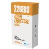 Białe opakowanie z pomarańczowym górnym panelem zawiera tekst: "226ERS HIGH FRUCTOSE GEL 6 UD". Na dole widnieje napis: "55g CH, 250mg SODIUM, 10:8 MALTODEXTRIN-FRUCTOSE, SPECULOOS FLAVOUR" oraz logo "MOVISTAR TEAM".