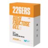 Pudełko z napisem "226ERS HIGH FRUCTOSE GEL XS" oraz informacjami: "8 UD", "30g CH", "140mg SODIUM", "10:8 MALTODEXTRIN-FRUCTOSE", "SPECULOOS FLAVOUR". Na dole widoczne jest logo "MOVISTAR TEAM".