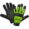 Rękawice ogrodowe FIELDMANN FZO 6010 Czarno-zielony (rozmiar XL)