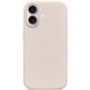 Beżowe etui na telefon z dwoma otworami na obiektywy aparatu i jednym na lampę błyskową, z widocznym napisem "beats" w dolnej części.