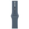 Pasek do zegarka w kolorze marynarskiego granatu z kilkoma otworami regulacyjnymi i metalowym zapięciem. Produkt przeznaczony jest do zegarków o rozmiarach 44/45/46/49 mm.