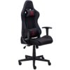 Biurko gamingowe MAD DOG GD140L + Fotel MAD DOG GCH710K Czarny Szerokość [cm] 140