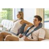 Masażer karku MEDIVON Hyperion Shiatsu Niebieski + Poduszka masująca MEDIVON Hestia Shiatsu Podgrzewanie Działanie Łagodzi bóle szyi i pleców