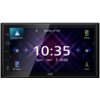 Ekran radia samochodowego JVC wyświetla godzinę 10:35 oraz datę: niedziela, 5 stycznia 2020. Na ekranie widoczne są ikony: Android Auto, Phone, BT Audio, Tuner oraz napis "Stories of Life".