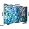 Telewizor SAMSUNG QE55Q60D 55" QLED 4K Tizen TV HDMI 2.1 Ekran 55" QLED, UHD/4K, 3840 x 2160px